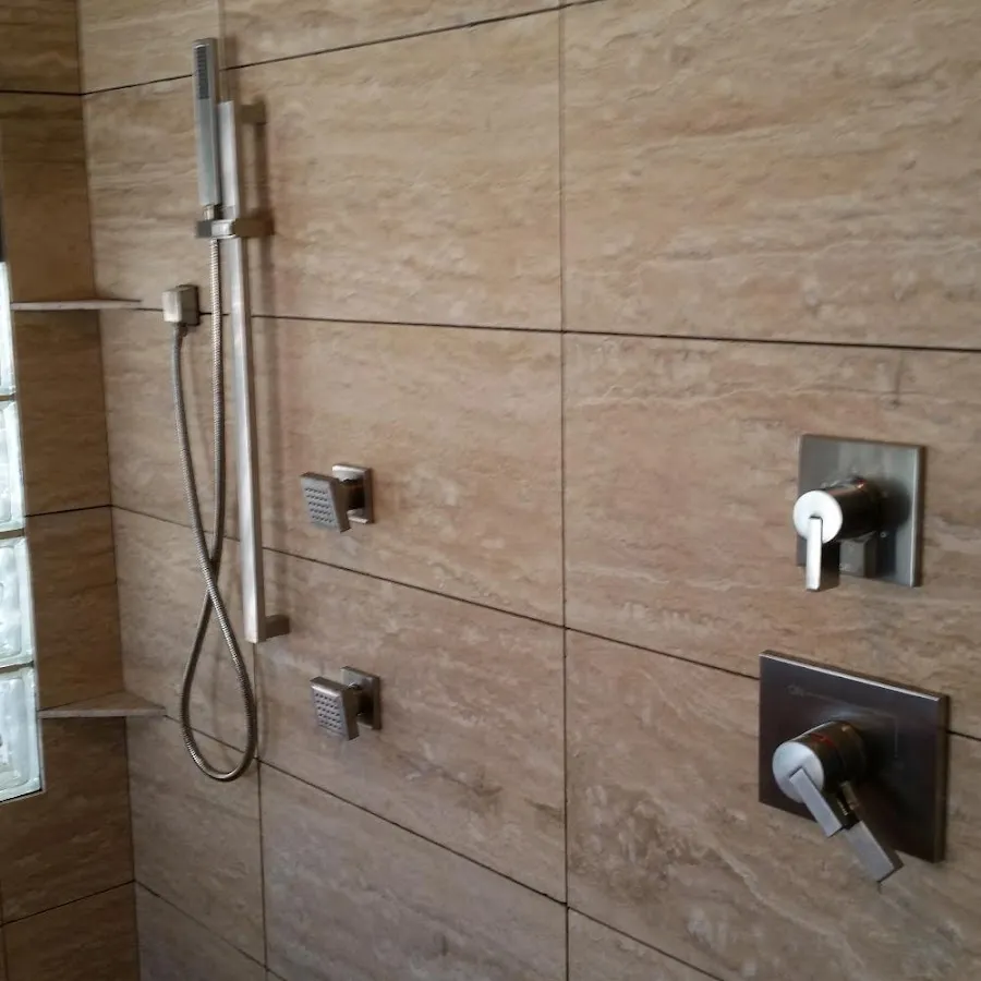 Shower fixture installation for Water Heater Replacement in Montgomery